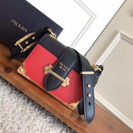 Cahier Bag - Red, Smooth...