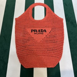 Maxi Tote - Coral, Crochet...