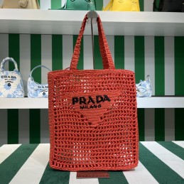 Large Tote - Coral, Crochet...