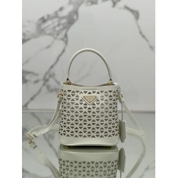 Small Bag - Cream, Saffiano...