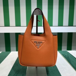 Mini Bag - Orange, Smooth...