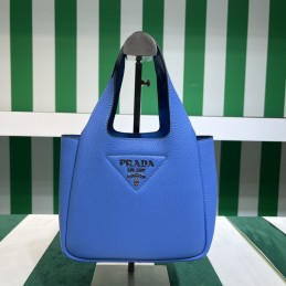 Mini Bag - Blue, Smooth...