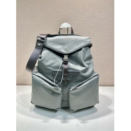 Backpack - Pale Blue, Re-Nylon