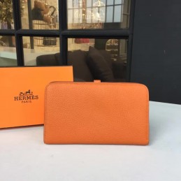 Orange Dogon Duo Wallet