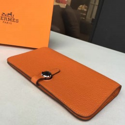 Orange Dogon Duo Wallet