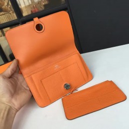 Orange Dogon Duo Wallet