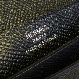 Black Bearn Wallet Silver H Hardware