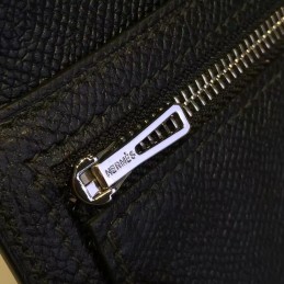 Black Bearn Wallet Silver H Hardware