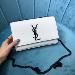 Kate Bag - White, Leather...