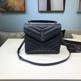 LouLou Bag 27cm - Navy,...