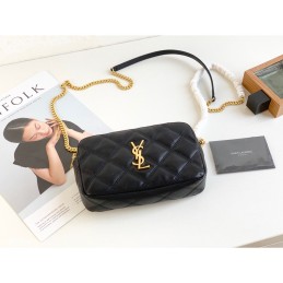 Becky Bag - Black, Leather