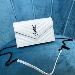 Kate Bag - White, Leather