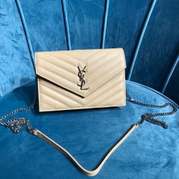 Kate Bag 19cm - Cream, Leather