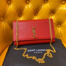 Kate Bag - Red, Grained...