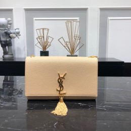 Kate Bag - Beige, Leather