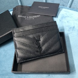 Card Holder - Black, Leather