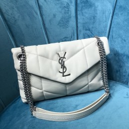 LouLou Puffer Bag - White,...