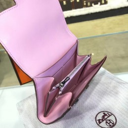Light Pink Constance Wallet Rose Gold Hardware