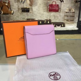 Light Pink Constance Wallet Rose Gold Hardware