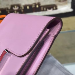Light Pink Constance Wallet Rose Gold Hardware