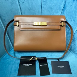 Manhattan Bag - Tan, Leather