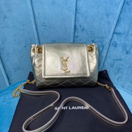 Nolita Bag - Silver, Leather