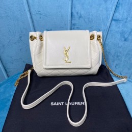 Nolita Bag - White, Leather