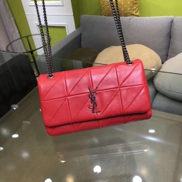 Jamie Bag 25cm - Red, Leather