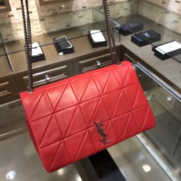 Jamie Bag 33cm - Red, Leather