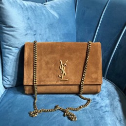 Kate Bag - Tan, Suede...