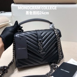 College Bag 24cm - Black,...