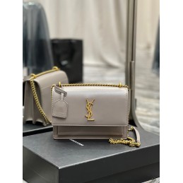 Sunset Bag - Taupe, Leather