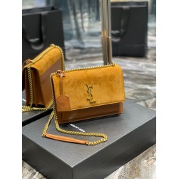Sunset Bag - Mustard, Leather