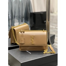 Sunset Bag - Tan, Leather