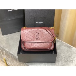 Niki Bag - Pink, Leather