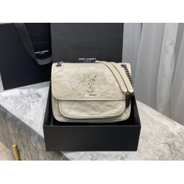 Niki Bag - Cream, Leather...