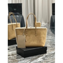Shopping Tote - Beige,...