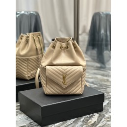 Joe Backpack - Cream, Leather