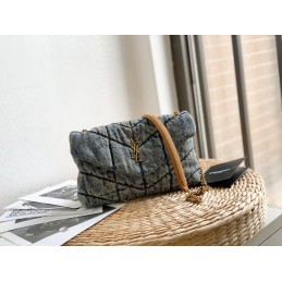 Puffer Toy Bag - Denim...