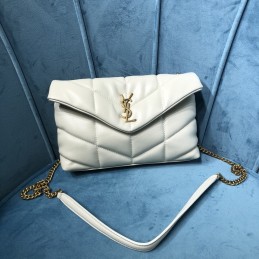 Puffer Toy Bag - White,...