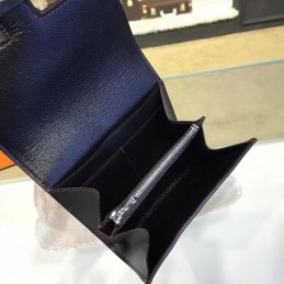 Black Constance Compact Wallet