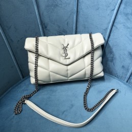 Puffer Toy Bag - White,...