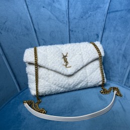 Puffer Toy Bag - White,...