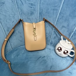 Le 5 à 7 Mini Bag - Tan,...