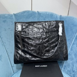 Niki Medium Tote - Black,...