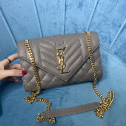 Envelope Small Bag - Grey,...