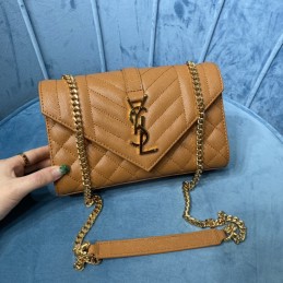 Envelope Small Bag - Tan,...