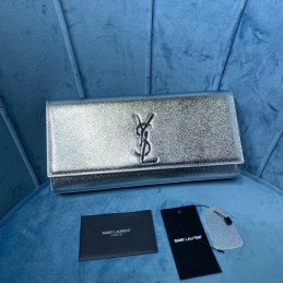 Kate Clutch - Silver,...