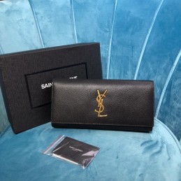 Kate Clutch - Black, Leather