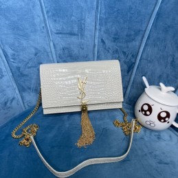 Kate Chain Wallet - White,...
